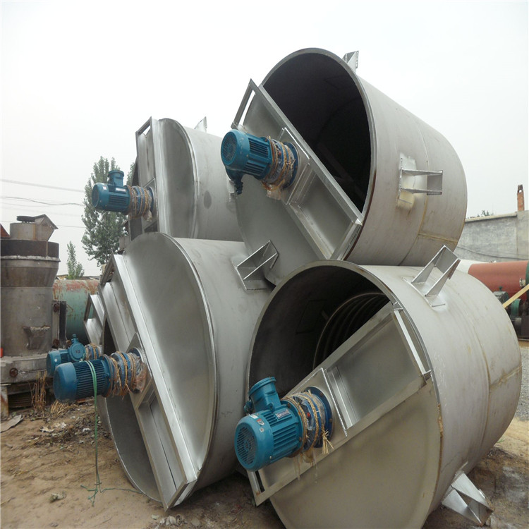 廊坊轉讓全不銹鋼攪拌釜二手價格_二手反應釜-梁山縣誠達二手化工設備